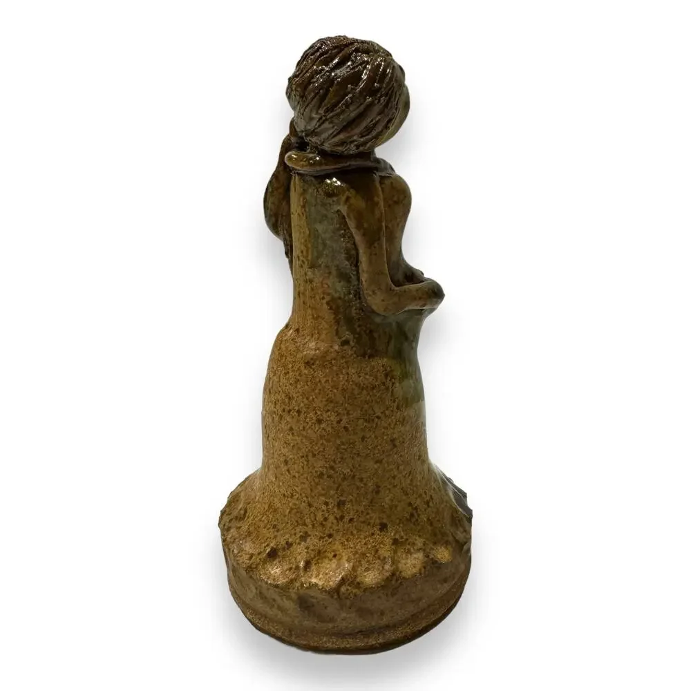 Pregnant Woman Mother Ceramic Figurine RLP
